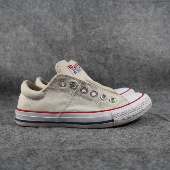 Converse Shoes Womens 7 Sneakers Chuck Taylor Madison Slip On Casual Canvas Low - Picture 1 of 12